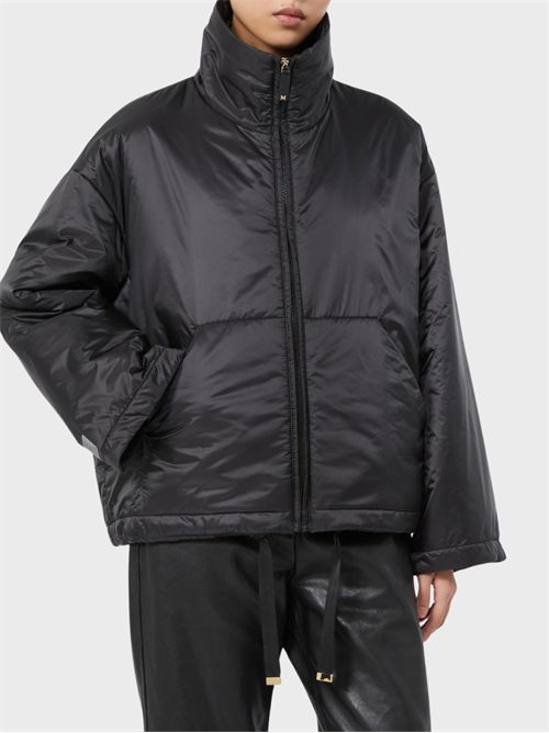 Oversized short padded jacket with logo drawstring MAX MARA THE CUBE | 2629486054600009
